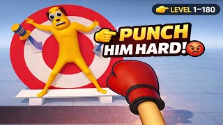 Annoying Uncle Punch Game Gameplay | Level 1 to 180 Full Punching Rage Fun Android screenshot 3