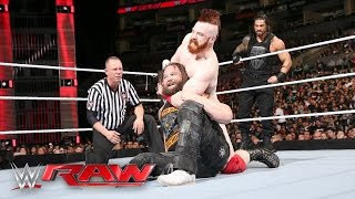 Roman Reigns & Bray Wyatt vs. Sheamus & Alberto Del Rio: Raw, April 11, 2016