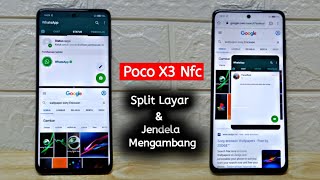 How To Activate Floating Window And Split Screen On Hp Poco X3 Nfc