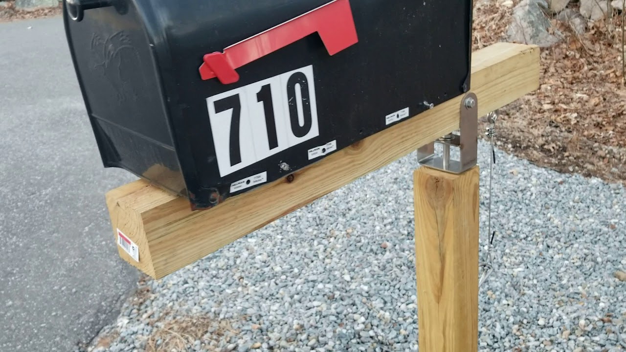 Swing away mailbox YouTube