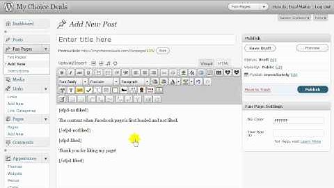 Facebook iFrames Wordpress Plugin
