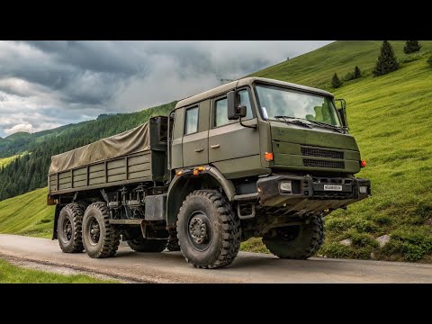 КамАЗ-5350 Мустанг — Лучший Военный Грузовик России | Проходимость, Мощность, Надёжность