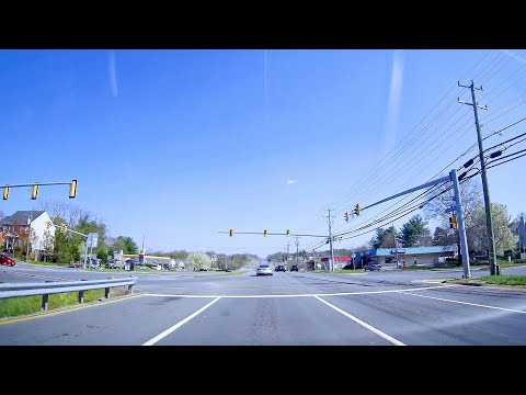 US-50 Eastbound in Virginia, Gilberts Corner to Fair Oaks