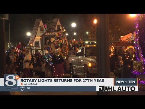 Video: Holiday Night Lights in Rotary Park in Wentzville