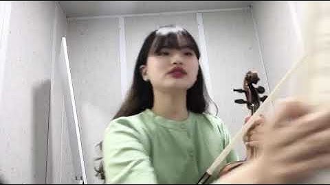 Violin HRIMALY Scale Lesson1: C Major Scale (DoHye Kim)