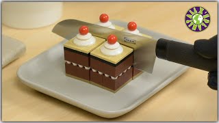 Lego in Real Life. Stop Motion Cooking Chocolate Cake & ASMR. by Alexsplanet 1,282,142 views 4 years ago 3 minutes, 12 seconds