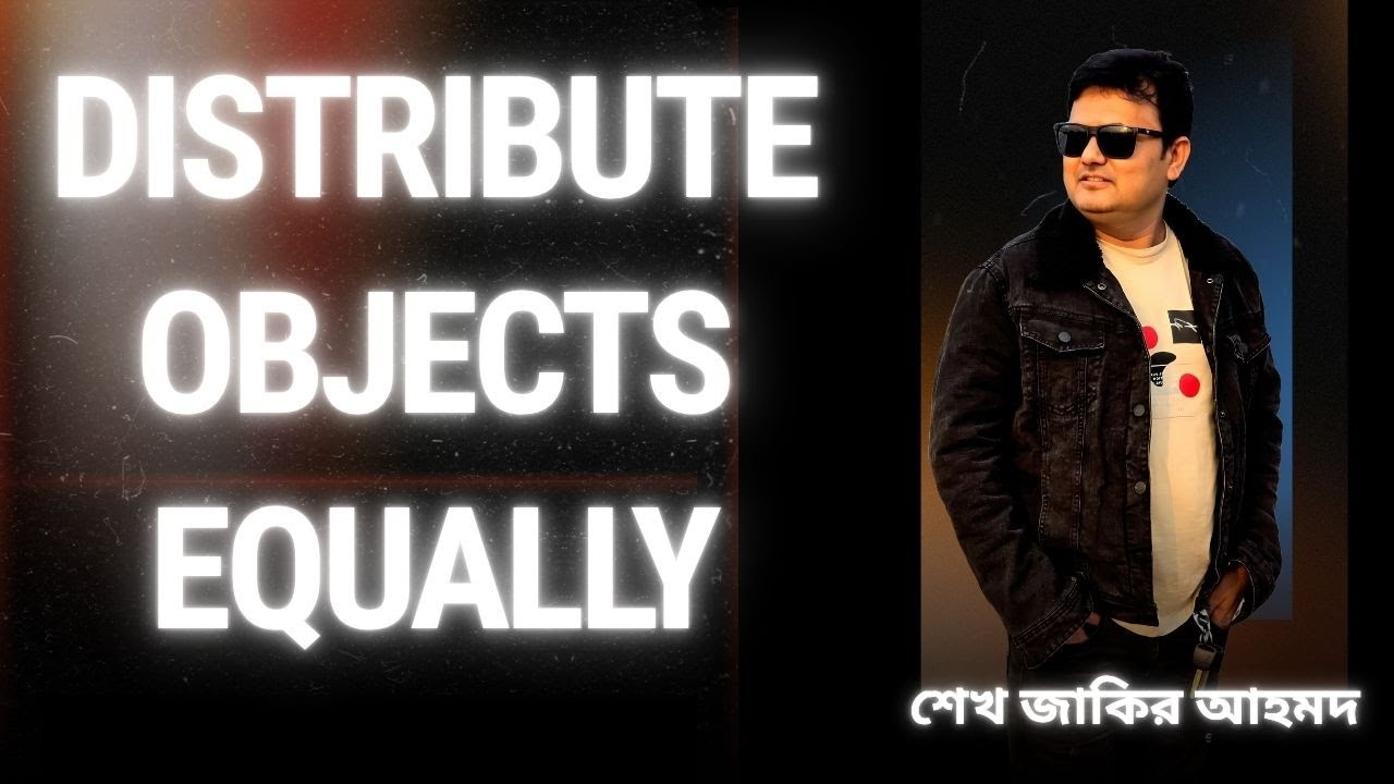 Distribute Objects Equally | Distribute Vertical Centers | Alignment ...