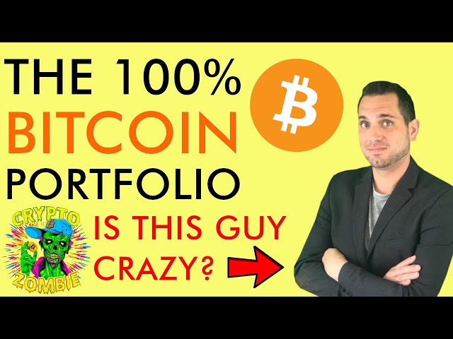 100% Bitcoin Portfolio - Is This Guy CRAZY? 🤪 Crypto Zombie Knowledge Bombs class=