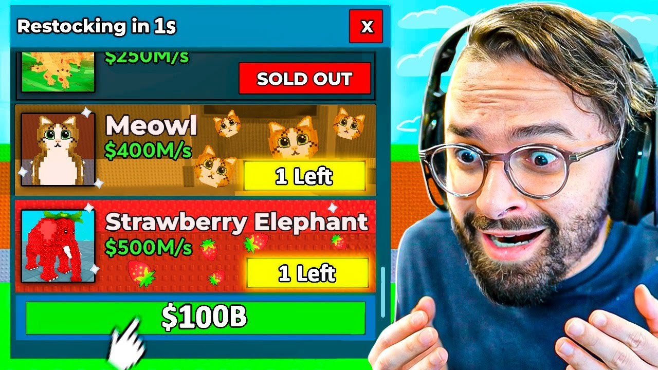 COMPREI PETS OG COM ROBUX NO BRAINROT… ALGO IMPOSSÍVEL ACONTECEU 😱🧠🔥