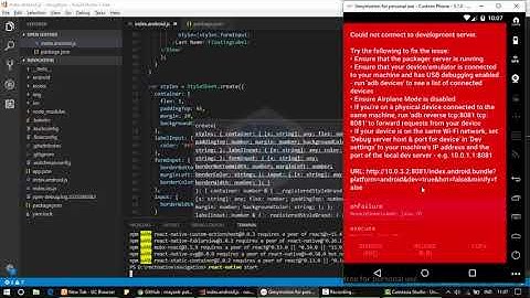 React Native - How to make floating labels android and IOS