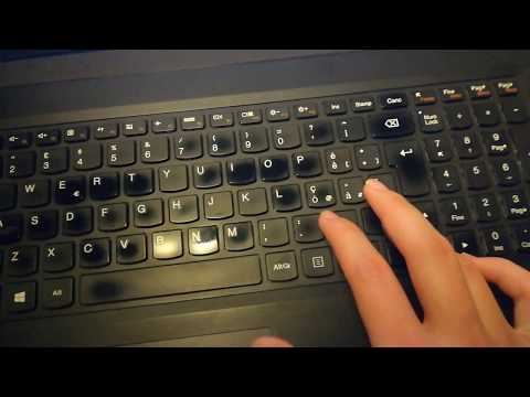 Video: Dov'è il trattino lungo su una tastiera?