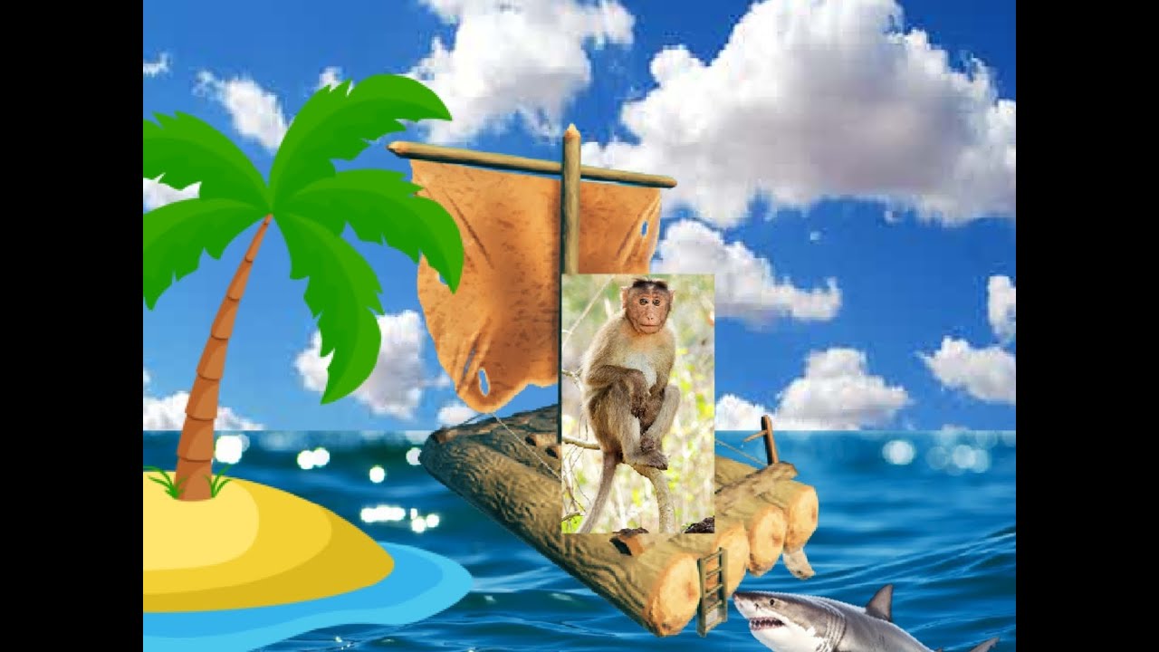 Monkey Raft Boats Playing monkey raft :) - YouTube