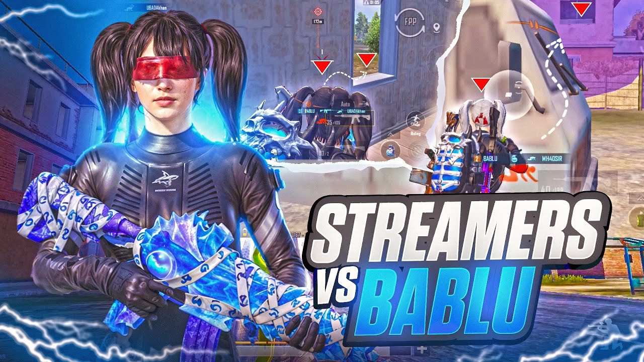 Streamers vs Bablu | Bablu Gaming | 5 finger gameplay | Bablu Gaming ...