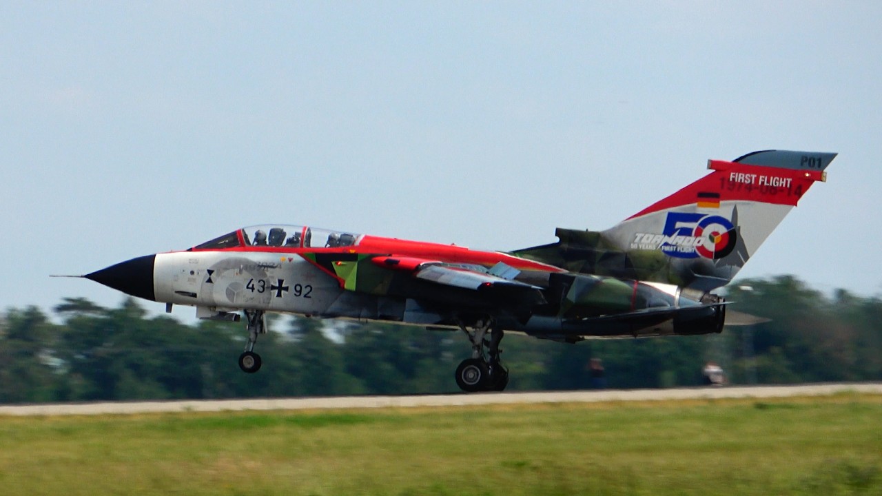 50 year old fighter jet Panavia Tornado