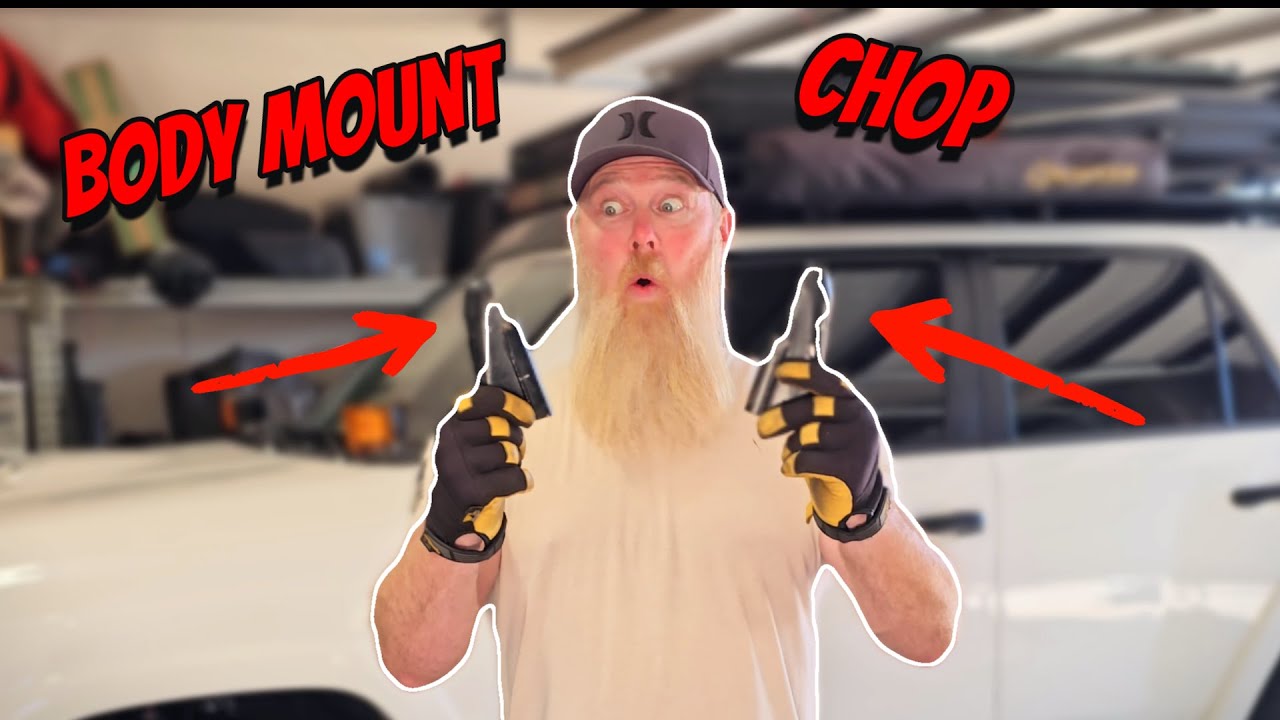 DIY Body Mount Chop 2020 4Runner