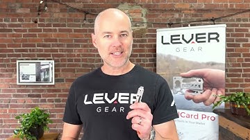 Lever Gear Edge XT | Retractable Blade Multitool For EDC [Crowdfunding Kickstarter Indiegogo]