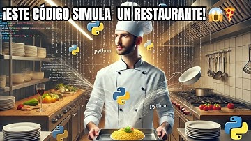 🔴 Cómo Crear un Sistema de Restaurante en Python | Clases y Métodos Explicados Paso a Paso 🍽️🐍