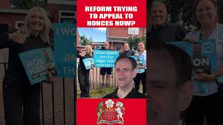 Reform Activist Wants to Vote for a Nonce?! #reformuk #makerfield #shorts