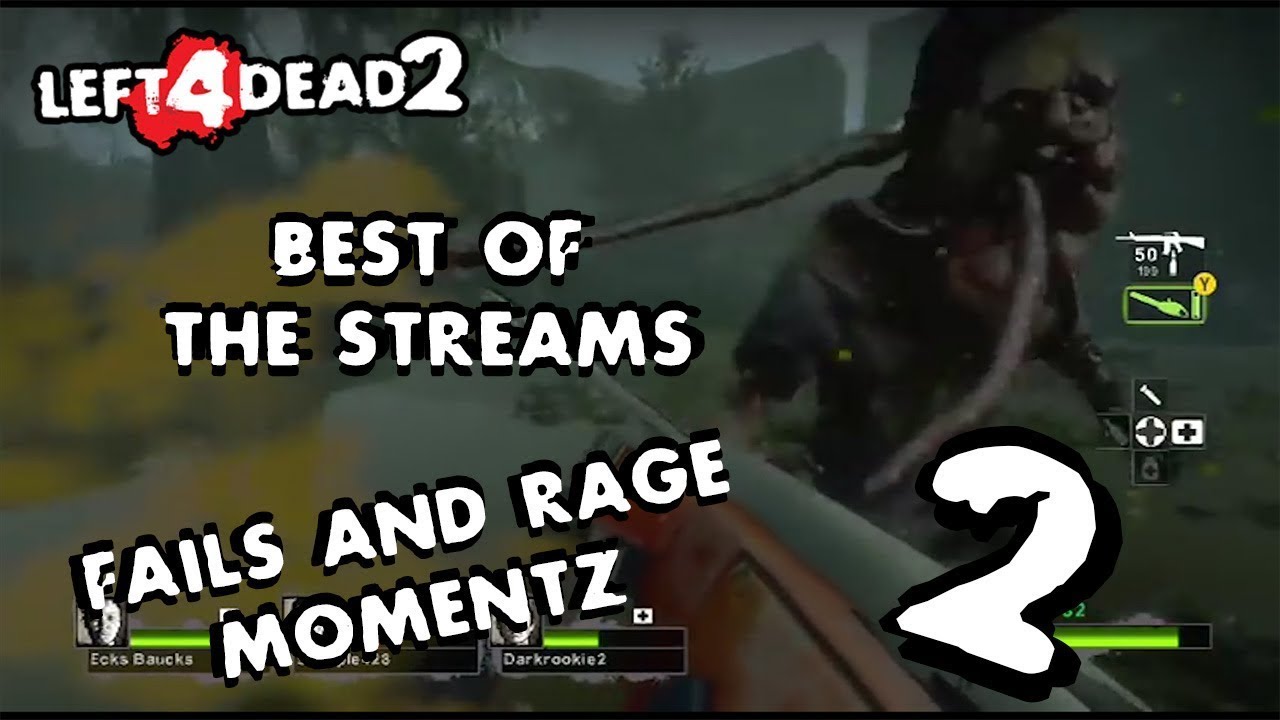 L4D2 Funny Fails Rage Momentz: 2 - Ven's Record Breaking Bitching