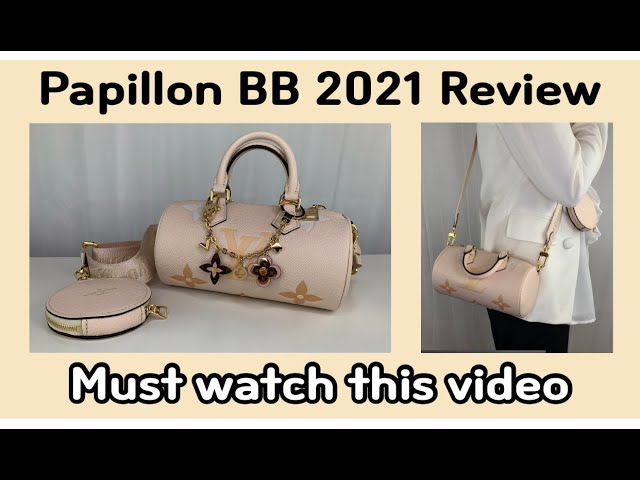 Louis Vuitton PAPILLON BB 1 year review, price increase, worth it or not? # louisvuitton 