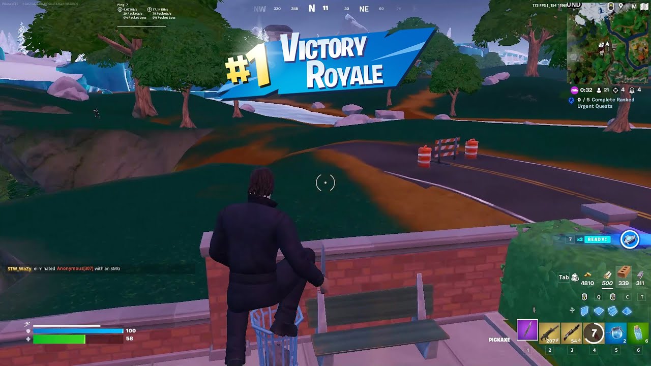 michael-myers-and-slasher-pickaxe-high-kill-solo-fortnite-gameplay