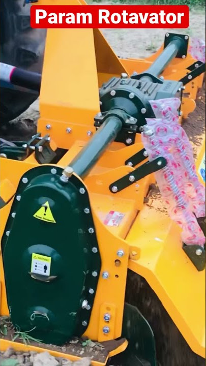 Param Rotavator champion model Excellent Performance￼ ￼