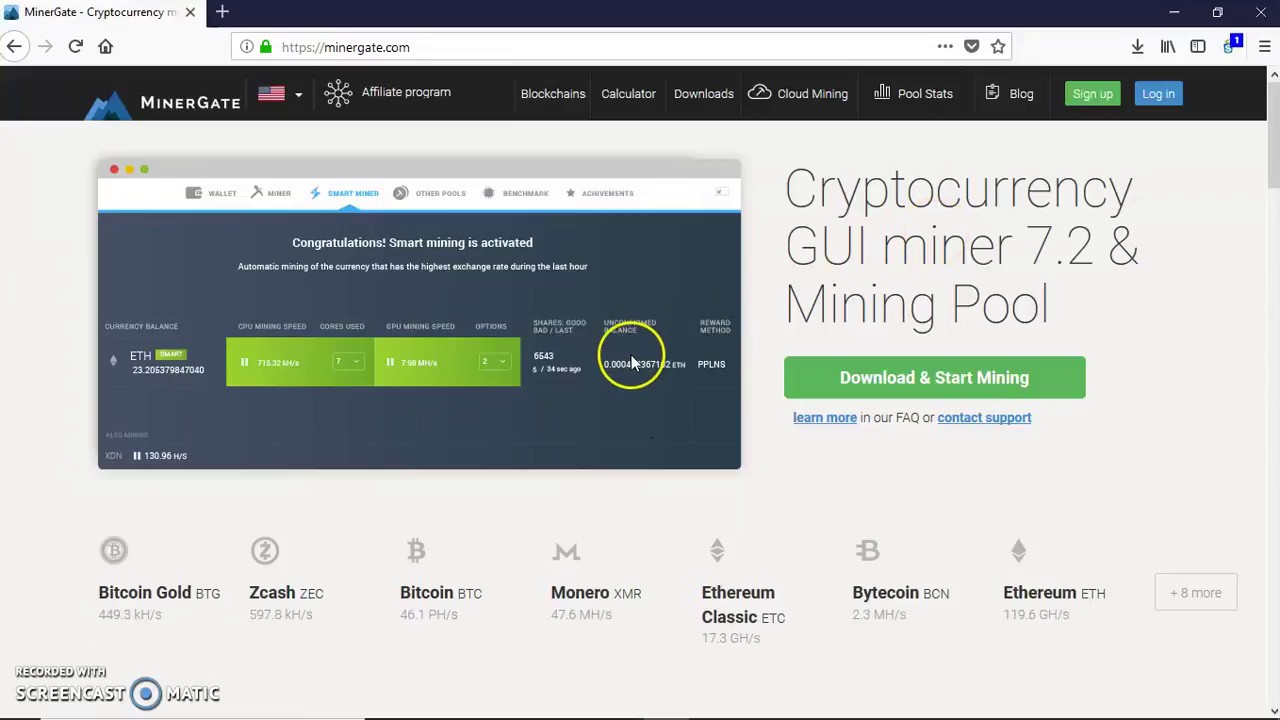 How To Mine Monero With MinerGate Free YouTube How To Mine Monero With MinerGate Free YouTube