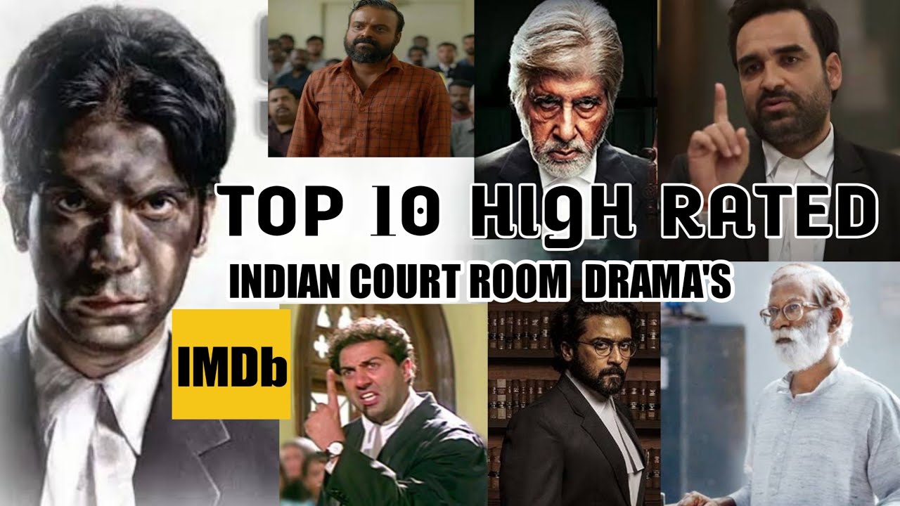 TOP 10 HIGH RATED INDIAN | COURT ROOM DRAMA'S | IMDB| INDIA | MOVIES | 