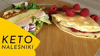 Keto pancakes  an idea for a snack or dessert