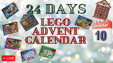 2025 LEGO Advent Calendar Live Builds -Dec 10-