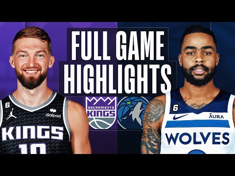 Kings at timberwolves | full game highlights | january 28, 2023