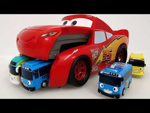 Lightning Mcqueen Cars 3 Disney Pixar Cars 3 Tayo the little bus Cars 3 Toys Disney Cars 3 - 동영상