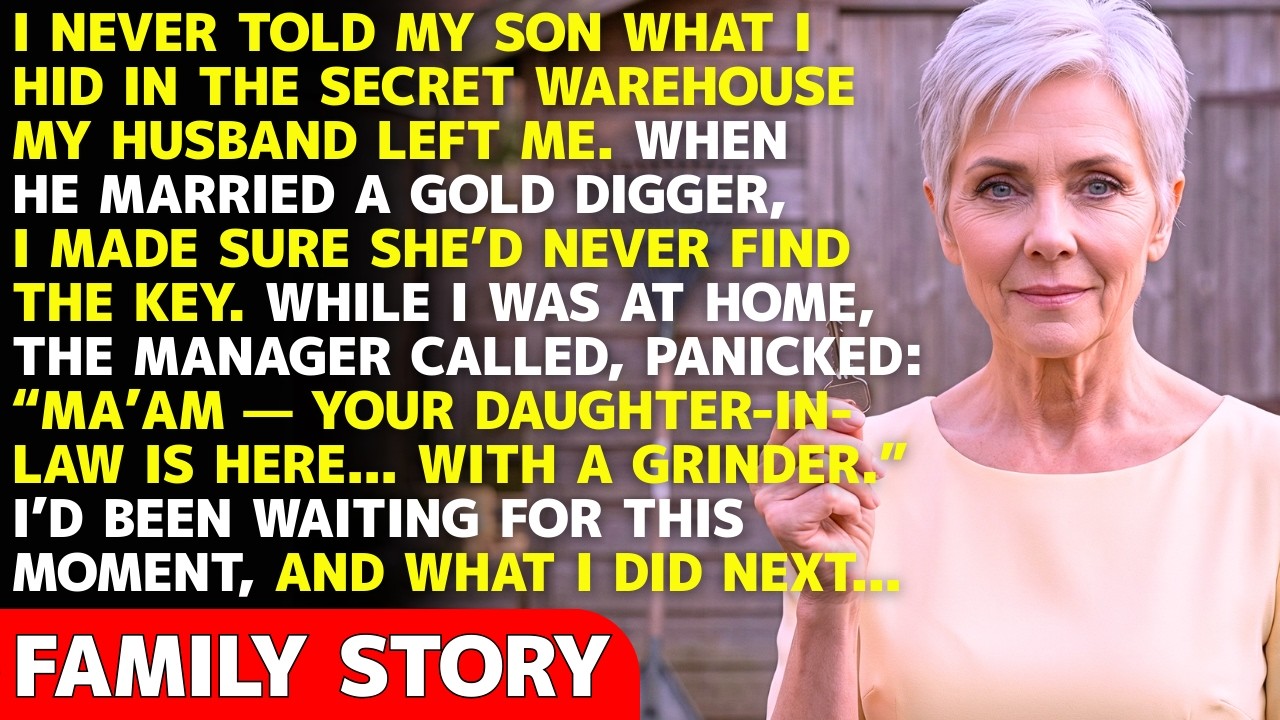 I Never Told My Son What I Hid in the Warehouse My Husband Left Me—Until His Wife Showed Up...