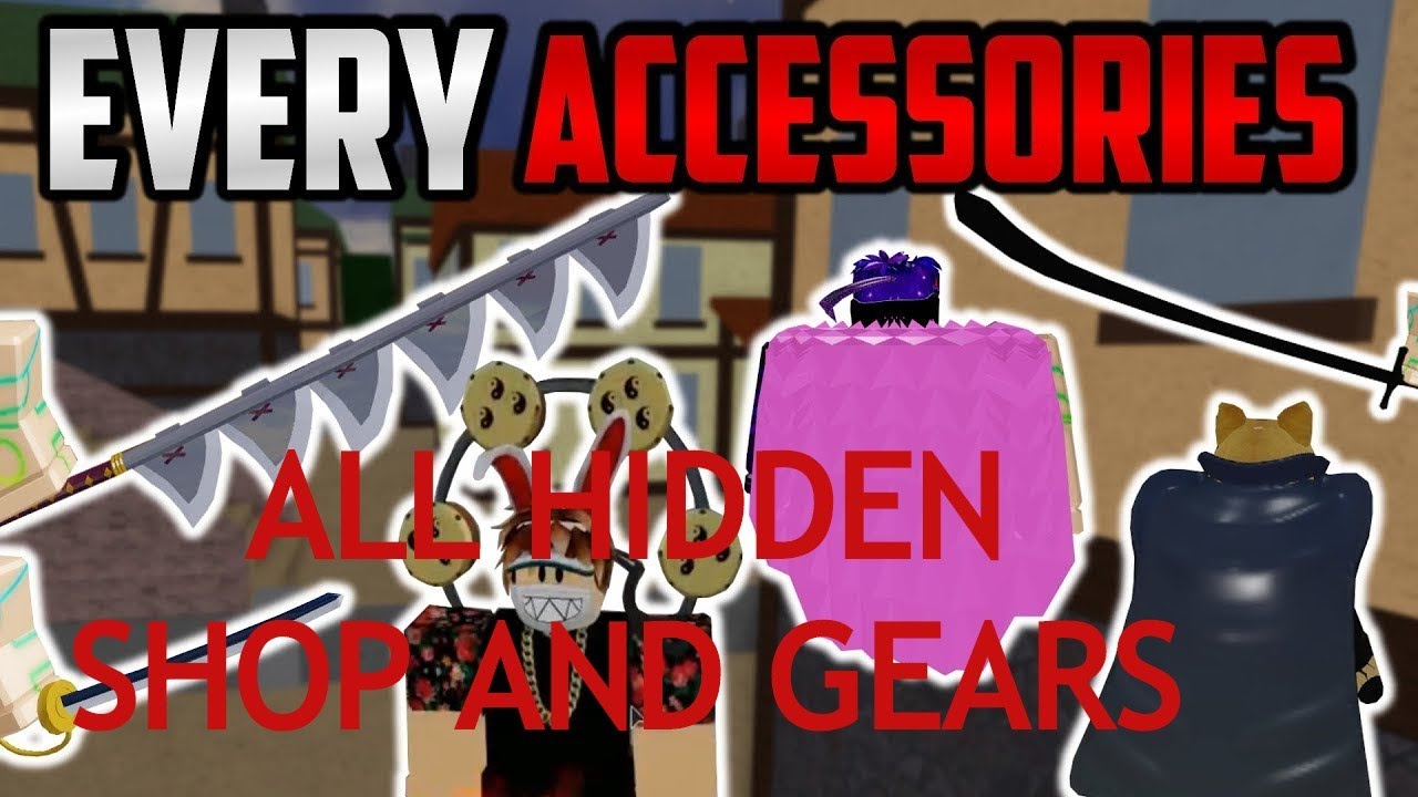 All Accessories Locations in First Sea - Blox Fruits 