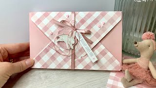 Umschlagbox mit dem Envelope Punchboard •  Watch me craft in cm • für jede Größe screenshot 3