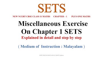 miscellaneous exercise on chapter 1 sets malayalam cbse class 11 maths plus one maths ncert solution