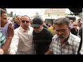 الحزن يسيطر على أحمد السقا خلال جنازة وائل نور
