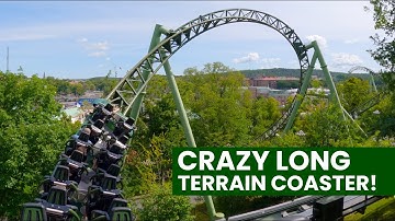 Helix Back Row POV Liseberg Mack Rides Multi Launch Coaster