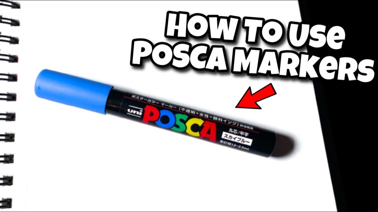 Posca Markers for Beginners: Everything You Need to Know to Use Posca Paint  Markers! — Art is Fun