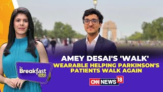 Amey Desai Showcases Walk Wearable Helping Parkinsons Patients Overcome Freezing Of Gait N18P