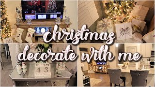 CHRISTMAS SMALL APARTMENT DECORATE WITH ME 2021| DECORATE WITH ME IN MY NEW APARTMENT-MISSGREENEYES