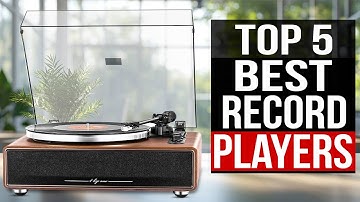 Top 5 Best Record Players of 2025 – Bluetooth & Analog Turntables