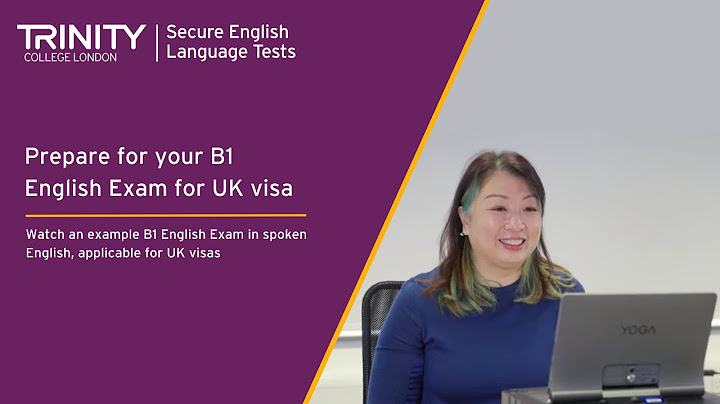 B1 English Exam for UK Visa Example | Home Office-approved | Rita
