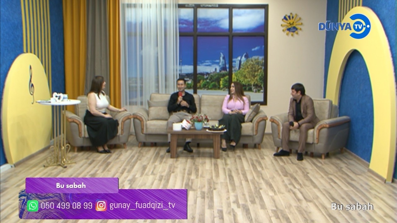 Bu sabah  DTV  23 02 2026  Günay Fuadqızının Təqdimatında