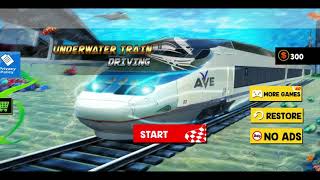 Underwater Bullet Train Simulator : Train Games(By Panda Gamerz Studios) Android Gameplay[HD] screenshot 4