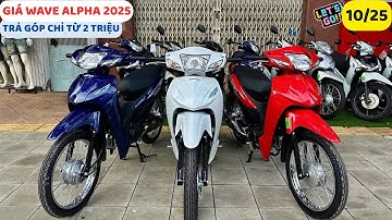 Giá Honda WAVE ALPHA 2025 Tăng Nhẹ & Ưu Đãi Trả Góp Chỉ Từ 2 Triệu Mới Nhất 10/25 | Tuấn Hồng Đức 6