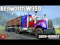 SnowRunner: NEW Kenworth W990! (Amazing Detail!!)