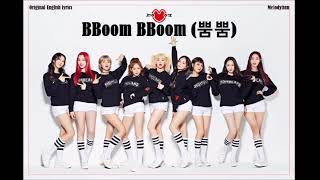 BBoom BBoom (뿜뿜) [English Cover]