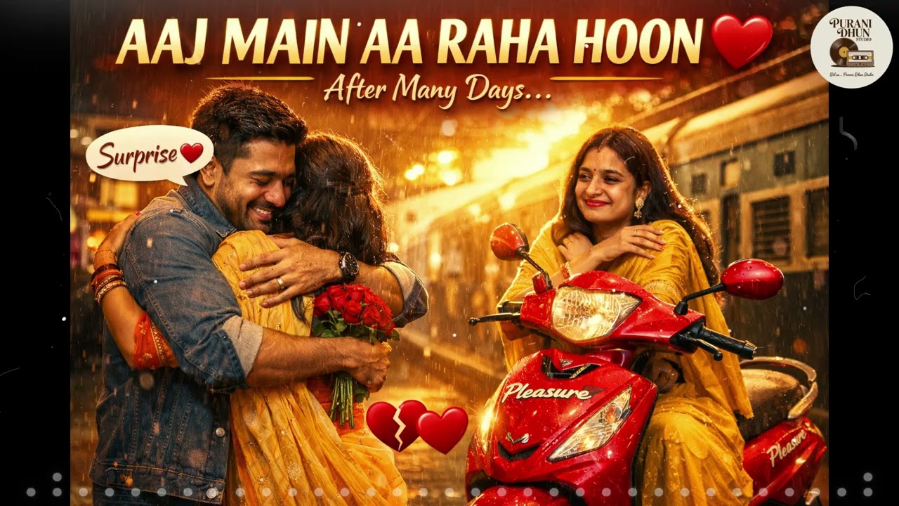 Aaj Phir Se Tujhse Milne Aa Raha Hoon 💕 | Husband Wife Emotional | Heart Touching Hindi Song