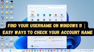 How to Find Your Username on Windows 11 | Easy Ways to Check Your Account Name